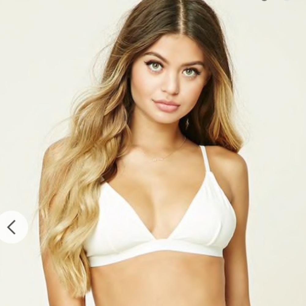 BUTTON BRALETTE